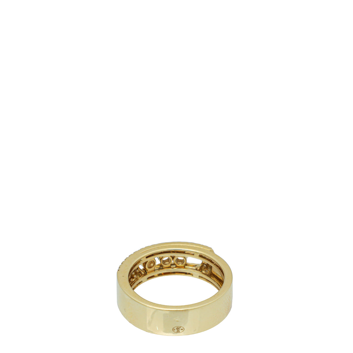 Messika 18K Yellow Gold Diamond Move Uno Pave Ring-Messika-THE CLOSET