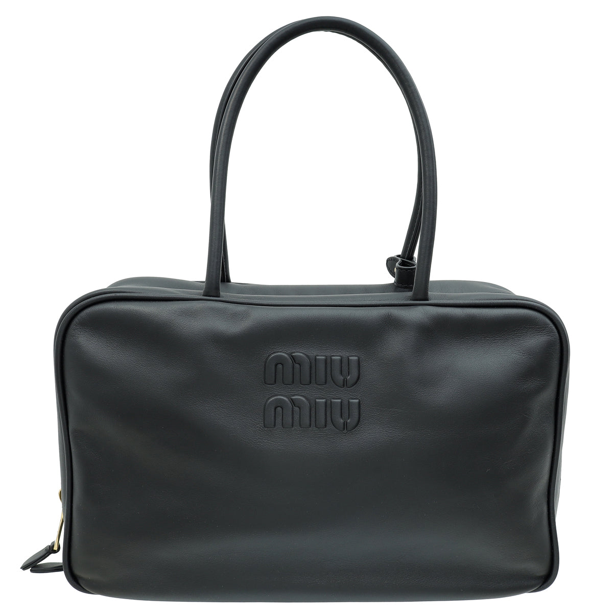 Miu Miu Black Beau Top-Handle Large Bag-MIU MIU-THE CLOSET