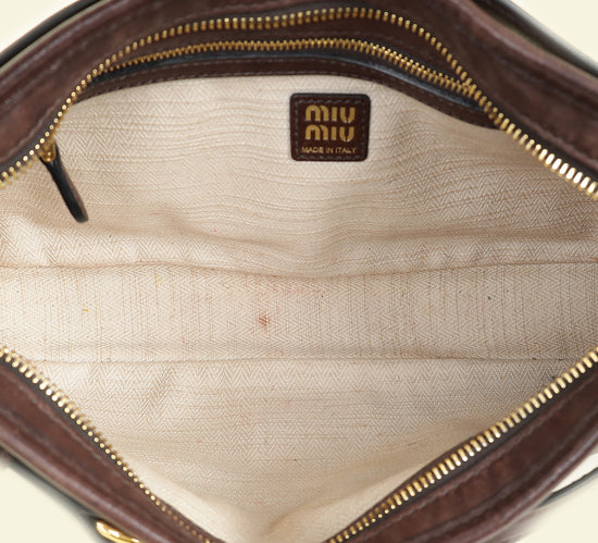 Miu Miu Briarwood Aventure Nappa Bag