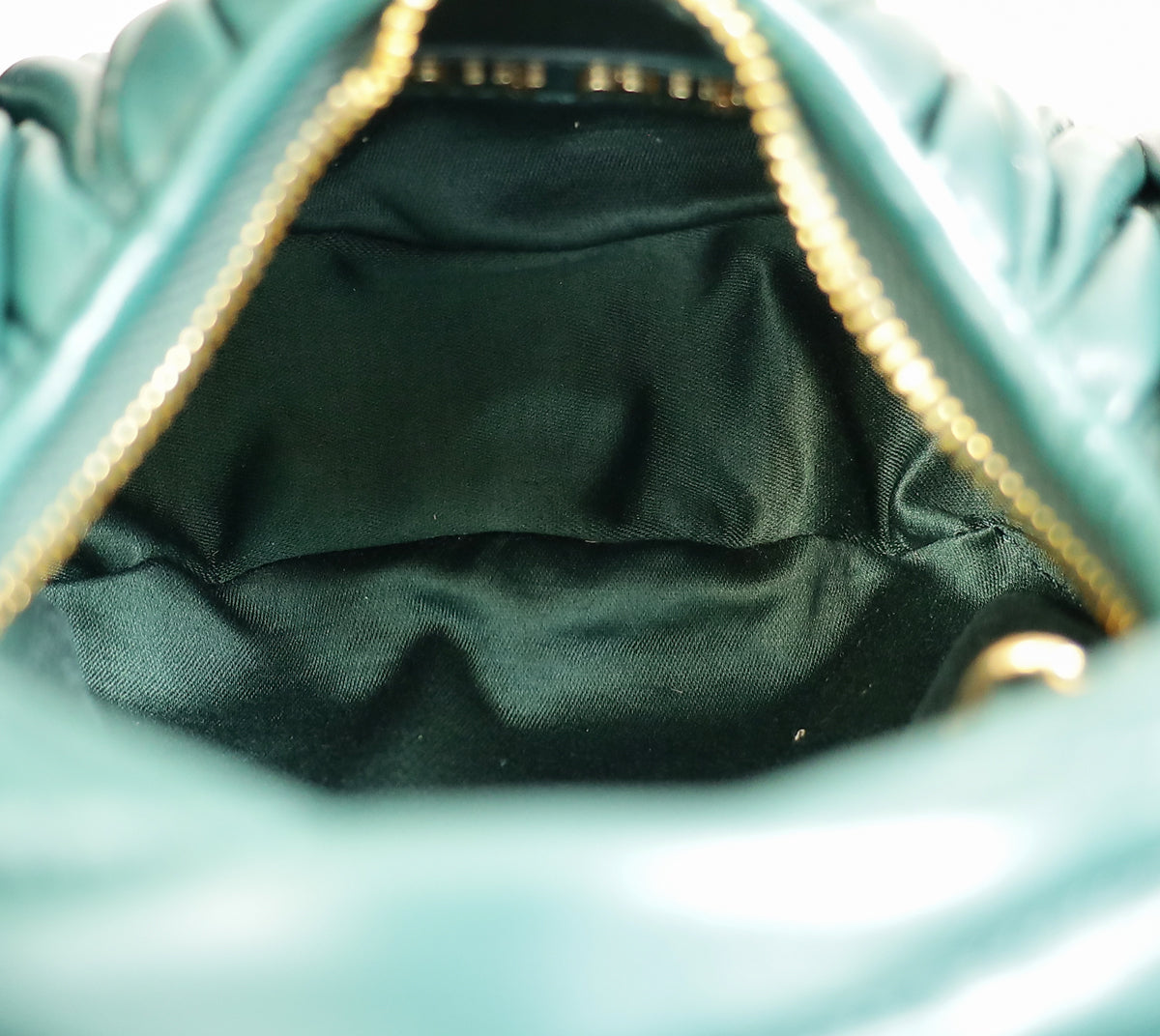 Miu Miu Emerald Green Mini Wander Hobo Bag – THE CLOSET
