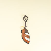 Miu Miu Brown Multicolor Penny Loafer Keychain Trick