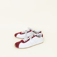 Miu Miu Plume Bicolor Nappa Sneakers 40.5