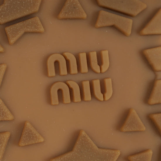 Miu Miu Loden Green Tyre Technical Sneakers 38