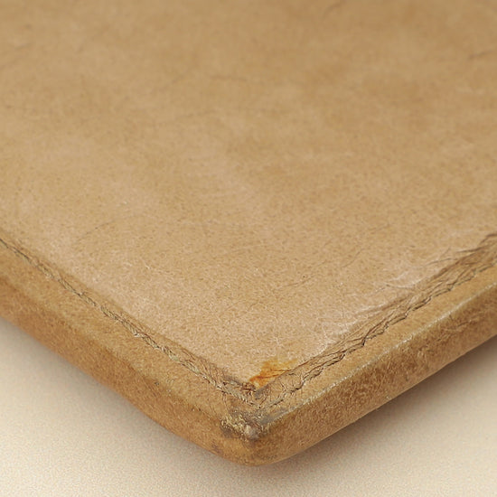 Miu Miu Cammeo Beige Matelassé Card Holder-MIU MIU-THE CLOSET