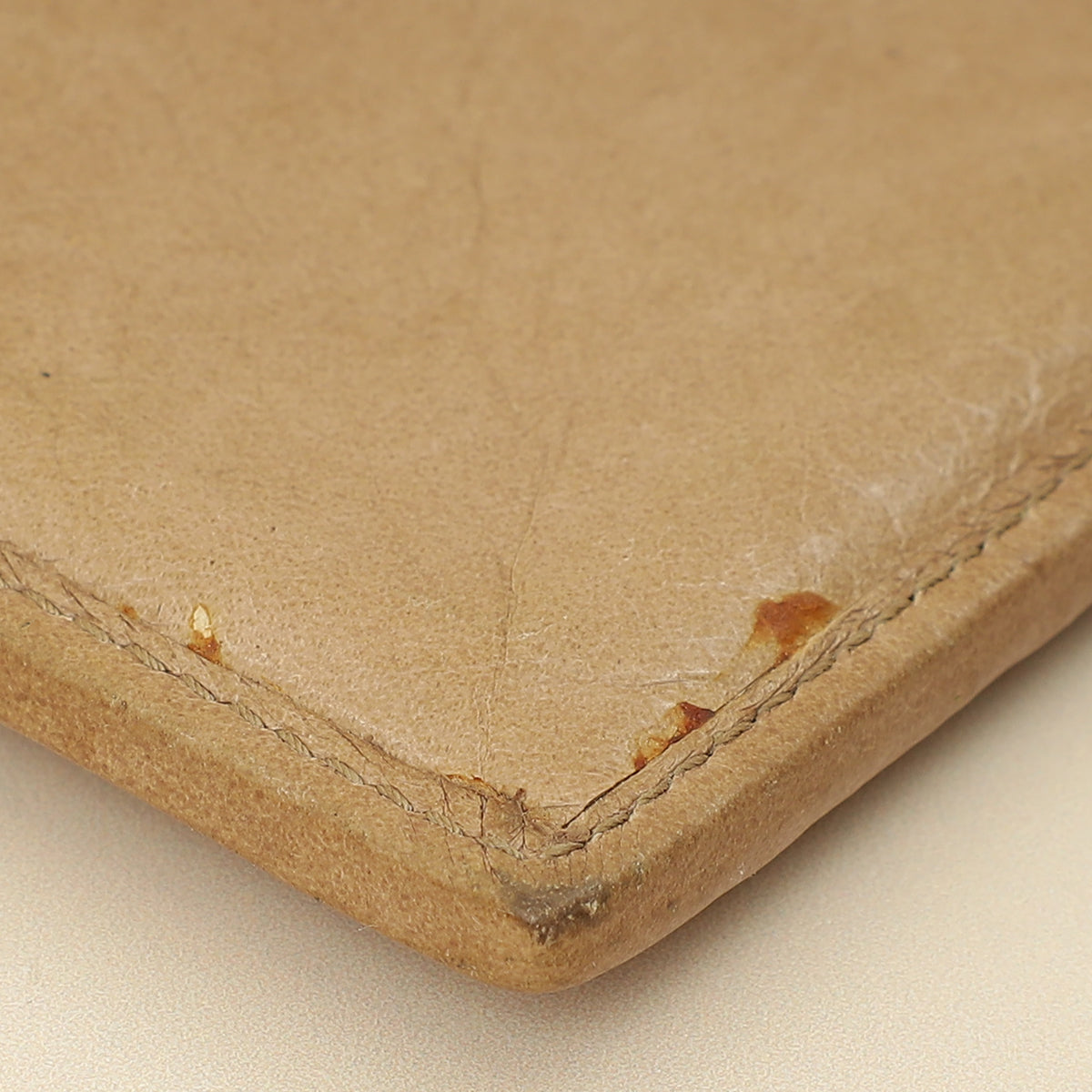 Miu Miu Cammeo Beige Matelassé Card Holder-MIU MIU-THE CLOSET