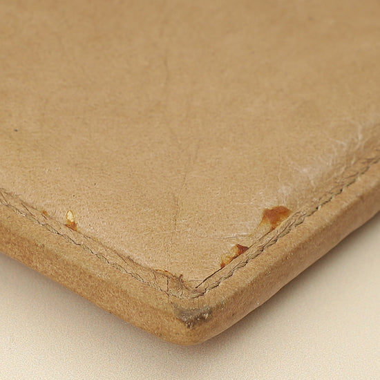 Miu Miu Cammeo Beige Matelassé Card Holder-MIU MIU-THE CLOSET