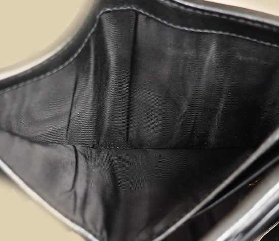 Miu Miu Black Small Matelassé Wallet-MIU MIU-THE CLOSET