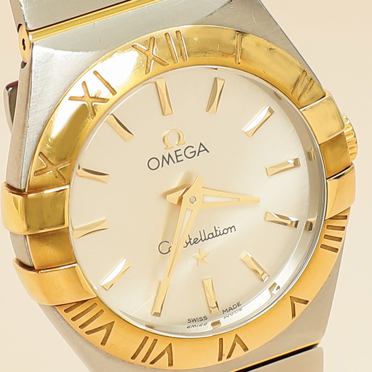 Omega Stainless Steel Yellow Gold Constellation 27mm Watch-Omega-THE CLOSET