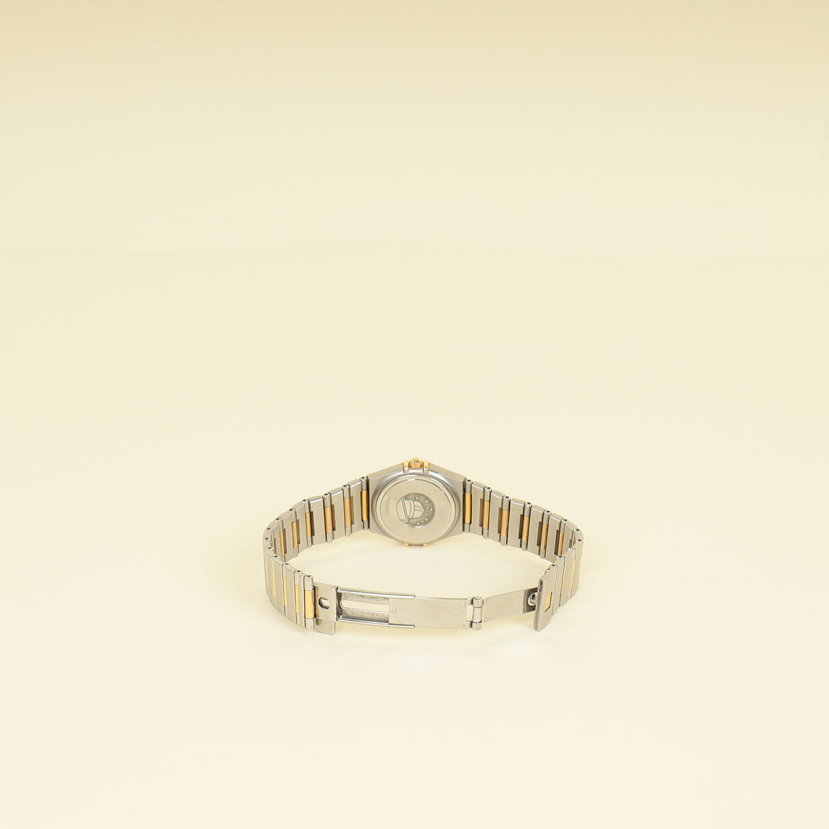 Omega 18K Yellow Gold/Stainless Steel Constellation Diamond 25mm Watch