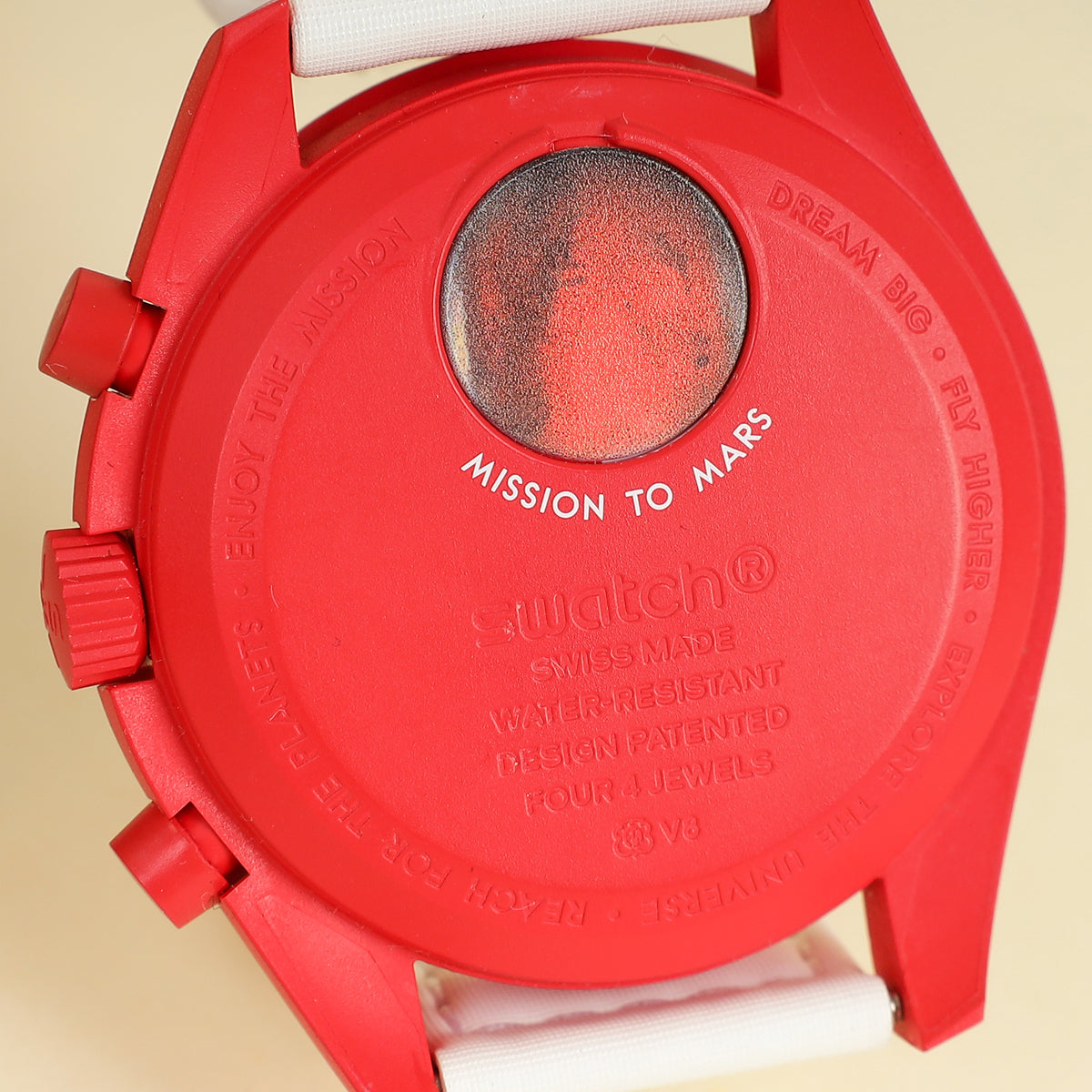 Omega Bicolor Moonswatch Mission to Mars Quartz 40mm Watch