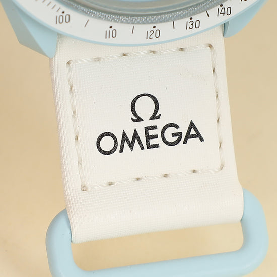 Omega Bicolor X Swatch Speedmaster Moonswatch Mission to Uranus 41mm Quartz Watch-Omega-THE CLOSET