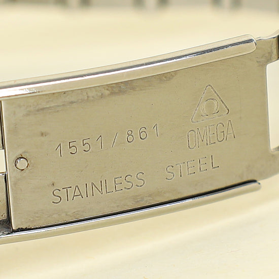 Omega Stainless Steel Daimond Constellation 50th Anniversary Automatic 35.5mm Watch