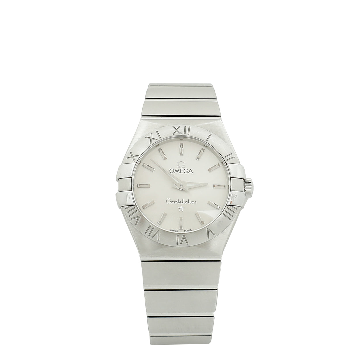 Omega Steel on Steel Constellation Quartz 27mm Watch