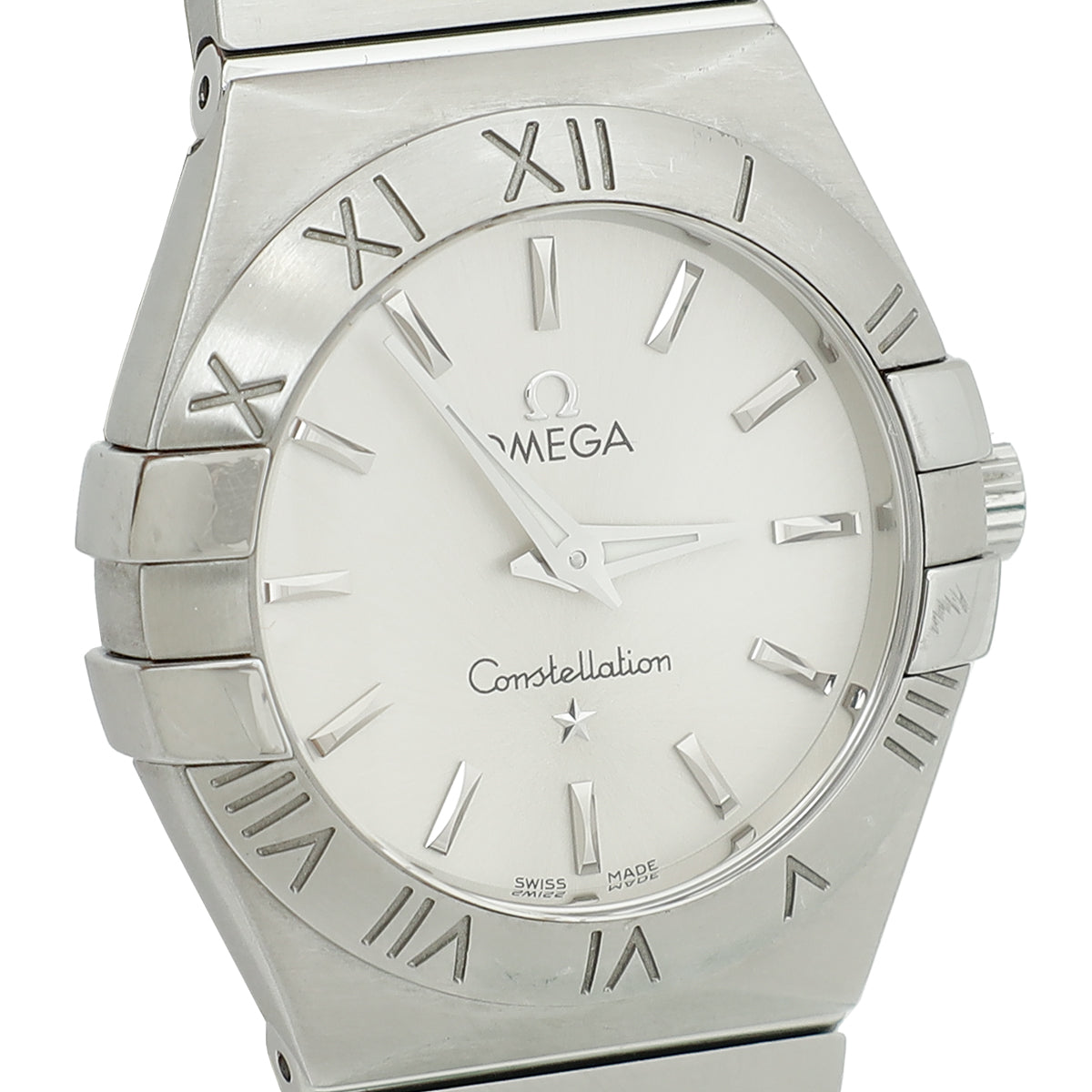 Omega Steel on Steel Constellation Quartz 27mm Watch