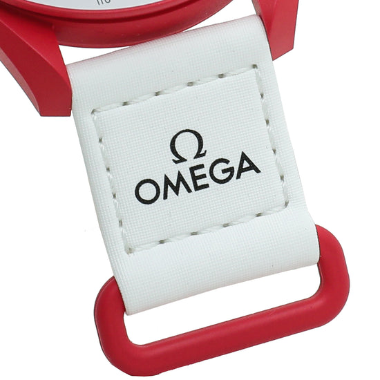 Omega Bicolo Swatch Speedmaster Moonswatch Mission to Mars Quartz Watch