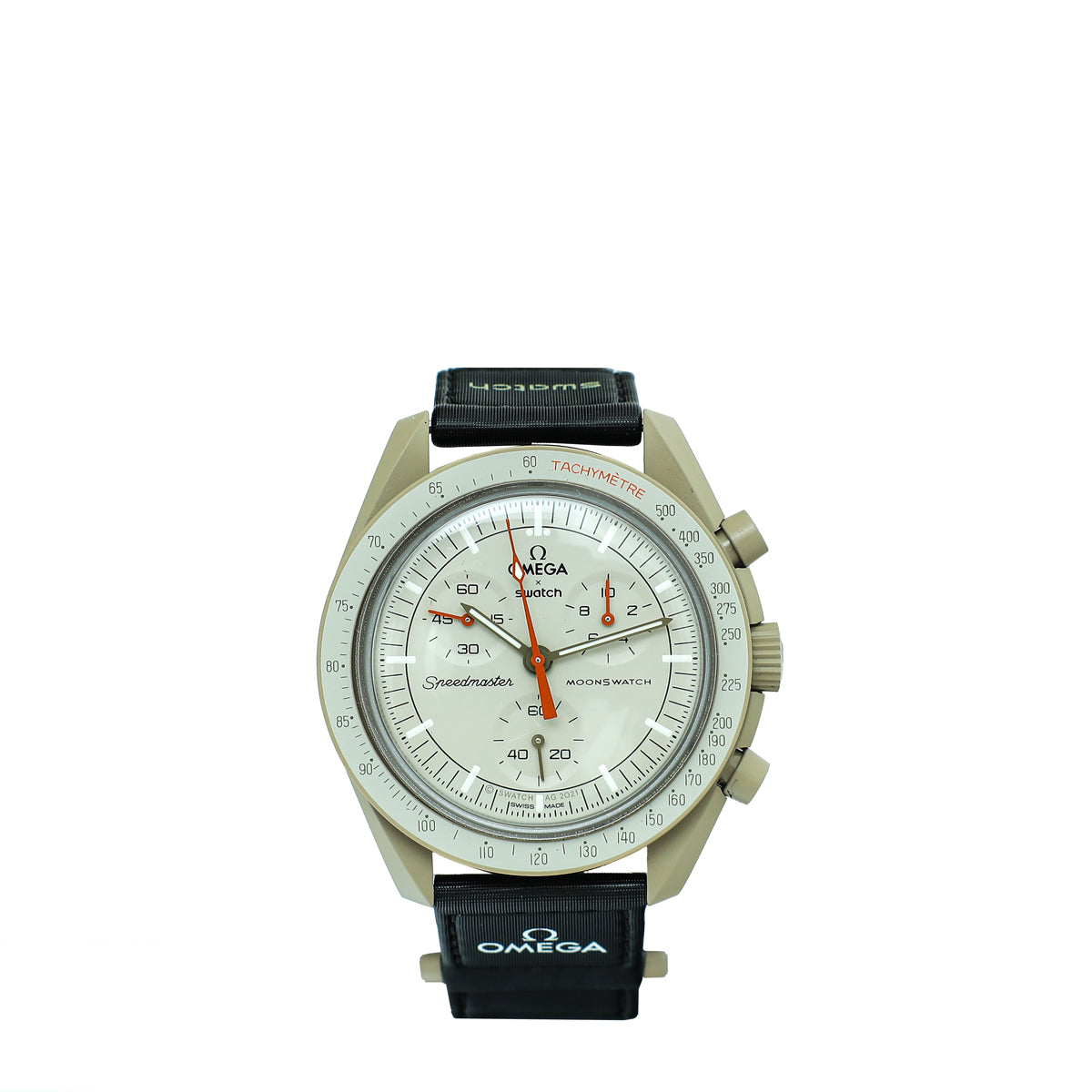 Omega Tricolor Swatch Speedmaster Moonswatch Mission to Jupiter Quartz Watch-Omega-THE CLOSET
