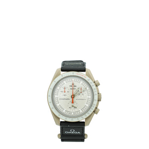 Omega Tricolor Swatch Speedmaster Moonswatch Mission to Jupiter 40mm Watch