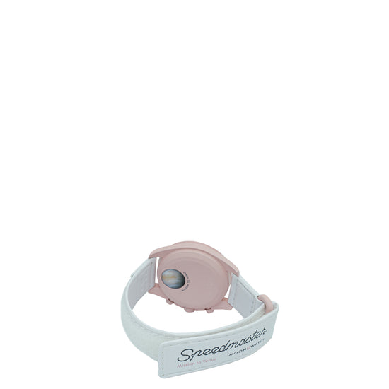 Omega Bicolor Swatch x Speedmaster Mission To Venus Quartz 41mm Watch