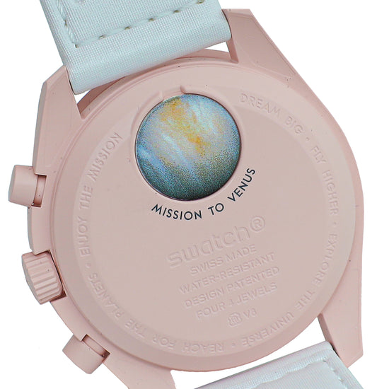 Omega Bicolor Swatch x Speedmaster Mission To Venus Quartz 41mm Watch