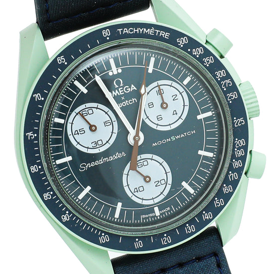Omega Bicolor Speedmaster Moonswatch Mission On Earth 40mm Watch