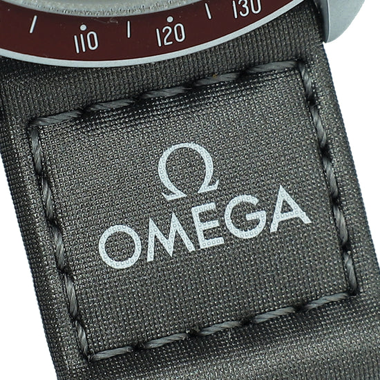 Omega Tricolor Swatch Bioceramic Moonswatch Mission to Pluto Quartz 40mm Watch