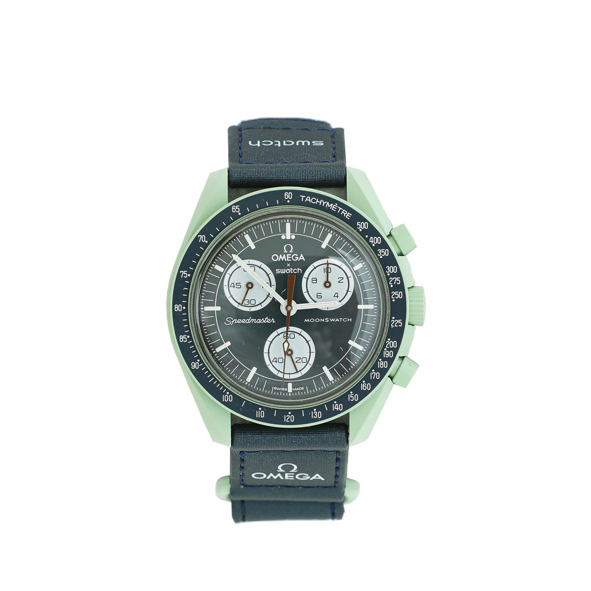 Omega Bicolor Swatch Speedmaster Moonswatch Mission On Earth 40mm Watch-Omega-THE CLOSET