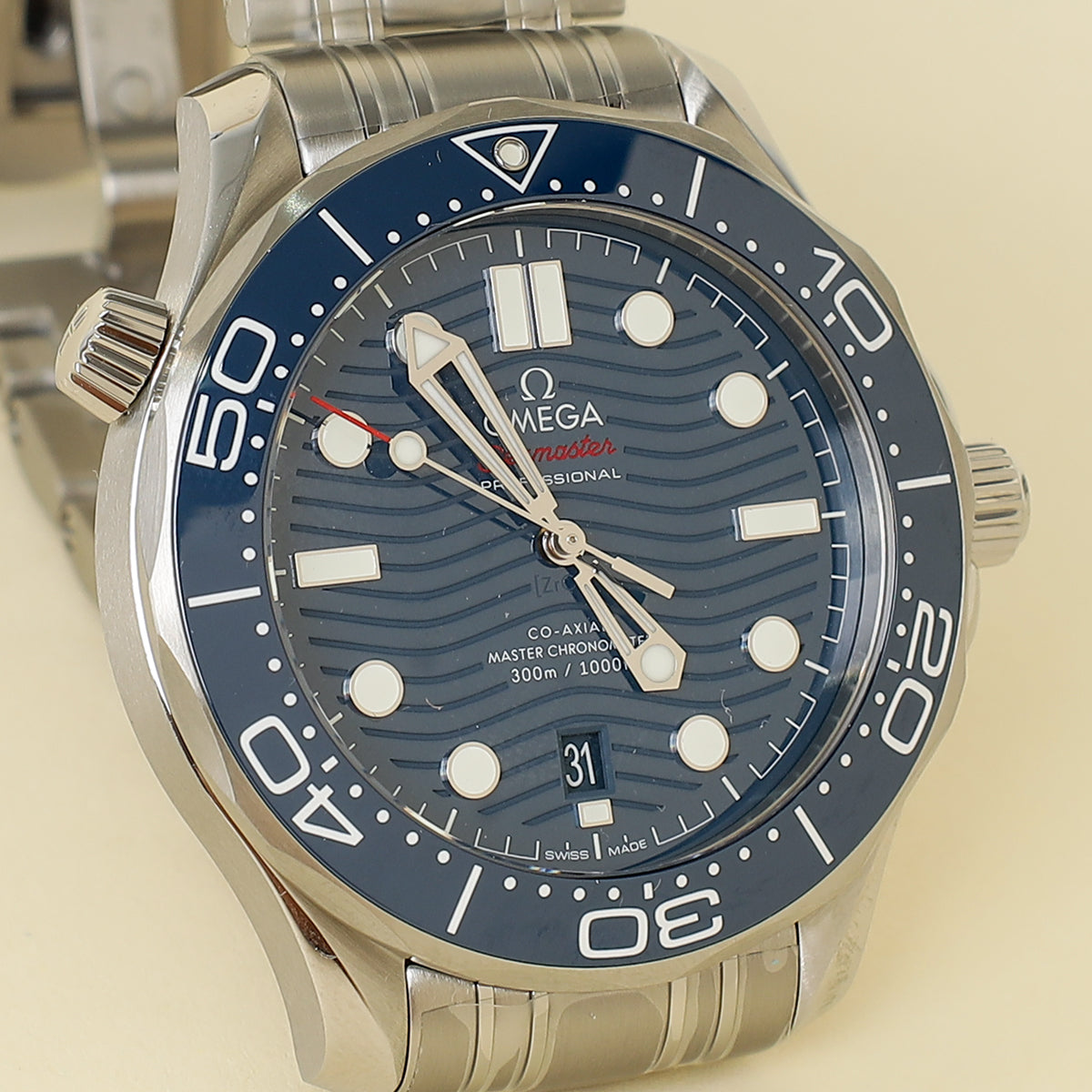 Omega Steel on Steel Seamaster Diver 300m Watch-Omega-THE CLOSET