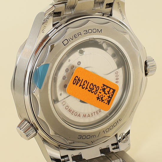 Omega Steel on Steel Seamaster Diver 300m Watch-Omega-THE CLOSET