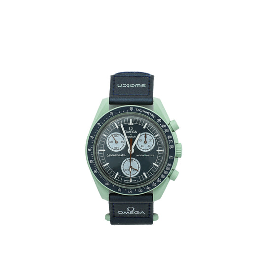 Omega X Swatch Speedmaster Moonswatch Mission on Earth Quartz 41mm Watch