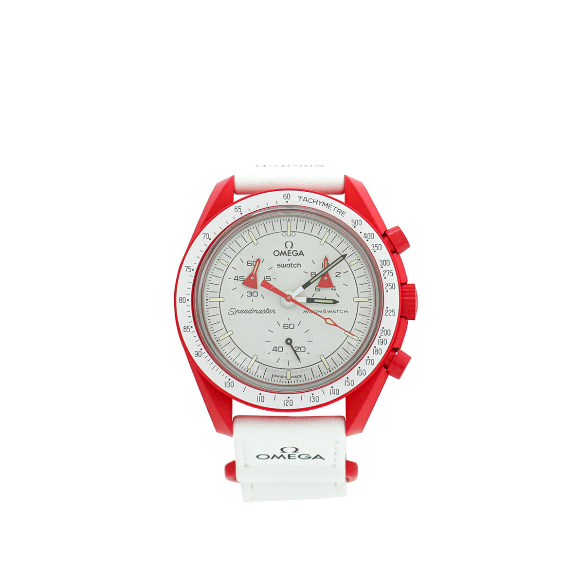 Omega Bicolor Bioceramic Moonswatch Mission to Mars 40mm Quartz Watch-Omega-THE CLOSET