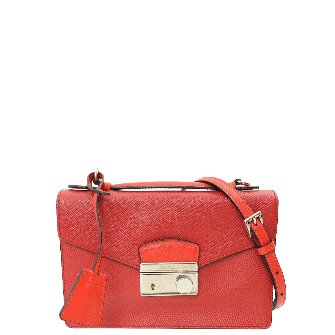 Prada Bicolor Sound Crossbody Bag