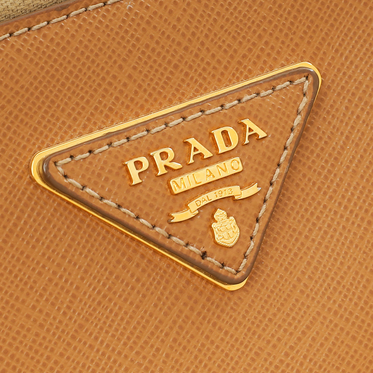 Prada Tan Lux Galleria Medium Tote Bag