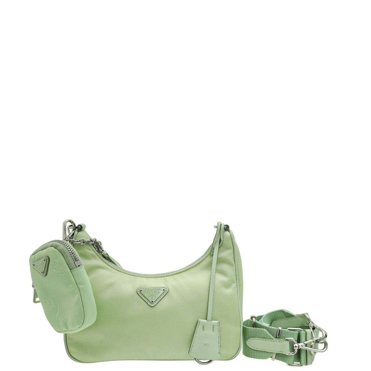 Prada Light Green Re-Nylon 2005 Re-Edition Mini Bag