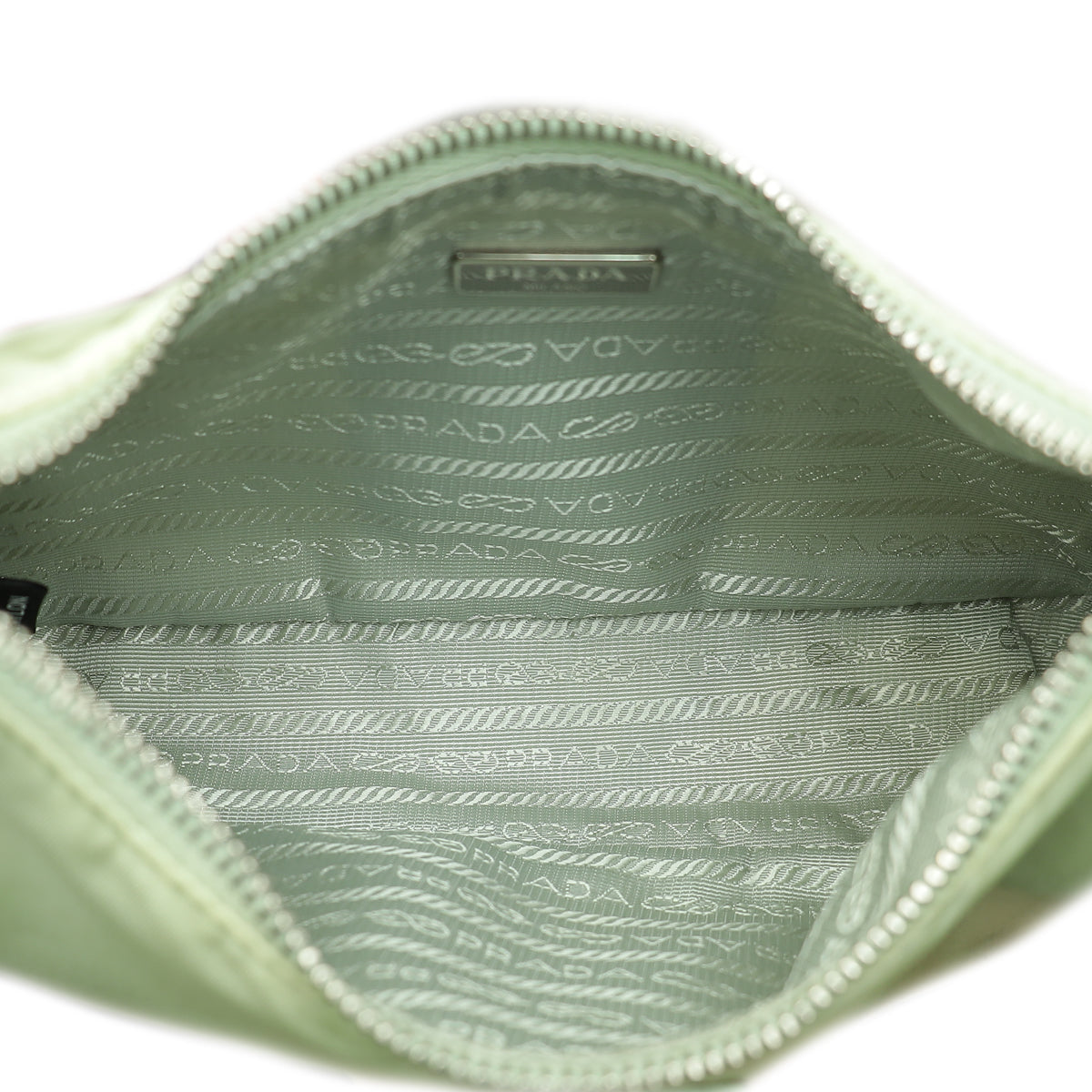 Prada Light Green Re-Nylon 2005 Re-Edition Mini Bag