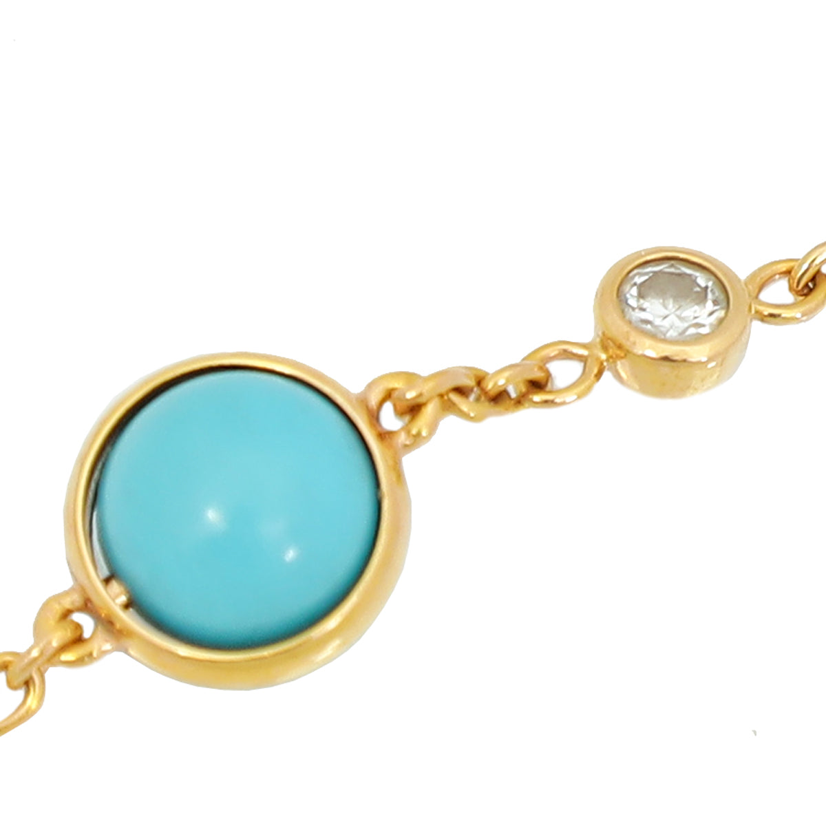 Piaget 18K Pink Gold Turquoise Diamond Possession Bracelet