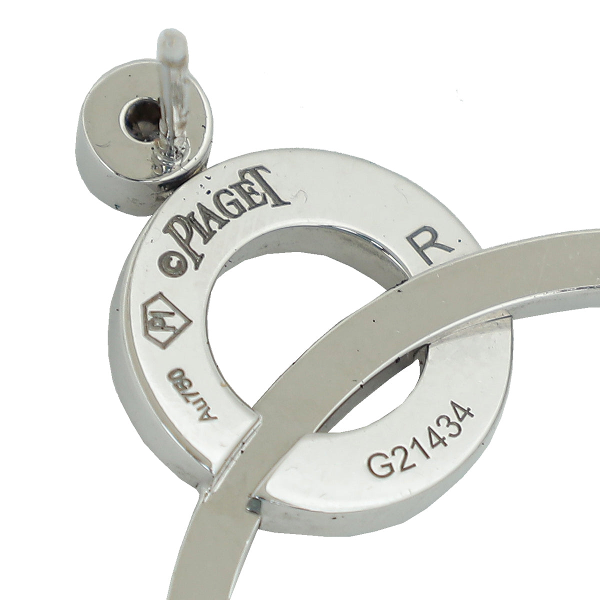 Load image into Gallery viewer, Piaget 18K White Gold and Diamond Possession Earrings
