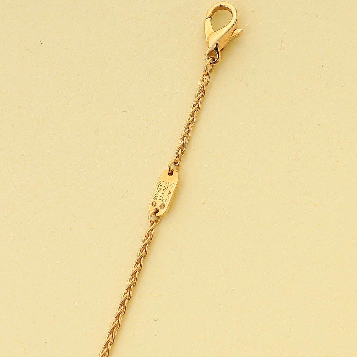 Piaget 18K Rose Gold Possession Malachite Diamond Pendant Necklace