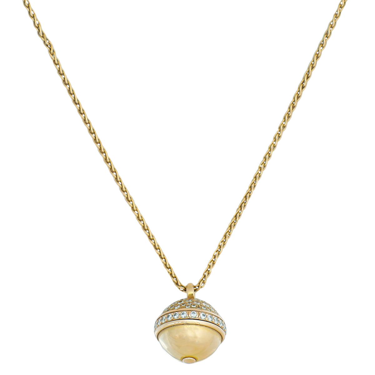 Piaget 18K Rose Gold Diamonds Possession Long Necklace-Piaget-THE CLOSET