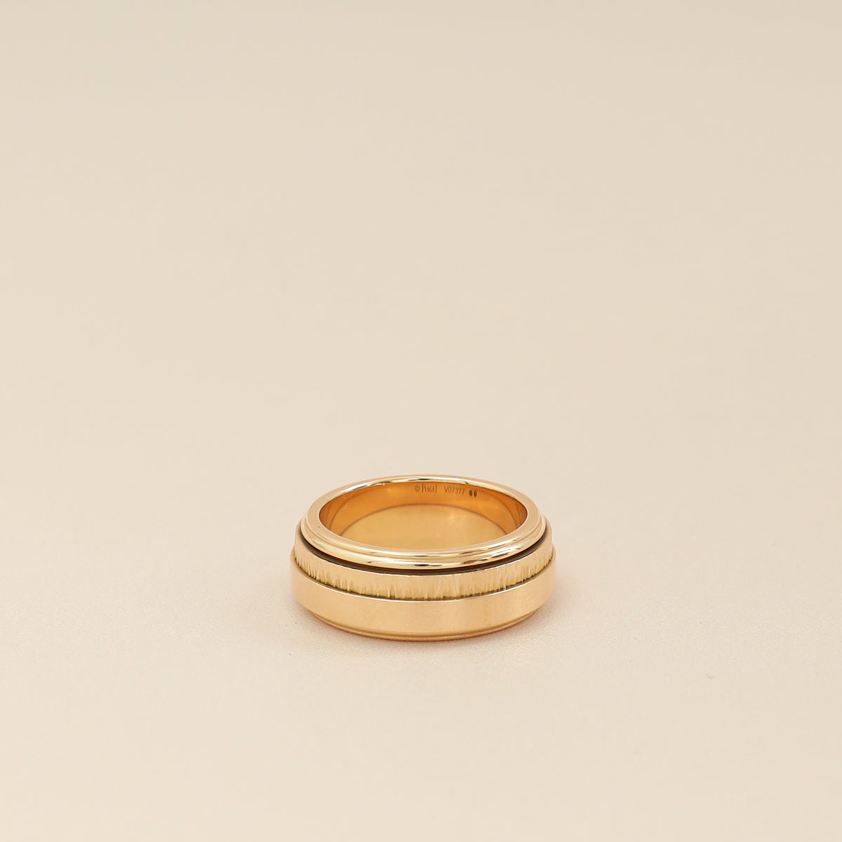 Piaget 18K Rose Gold Diamond Possession Ring 52