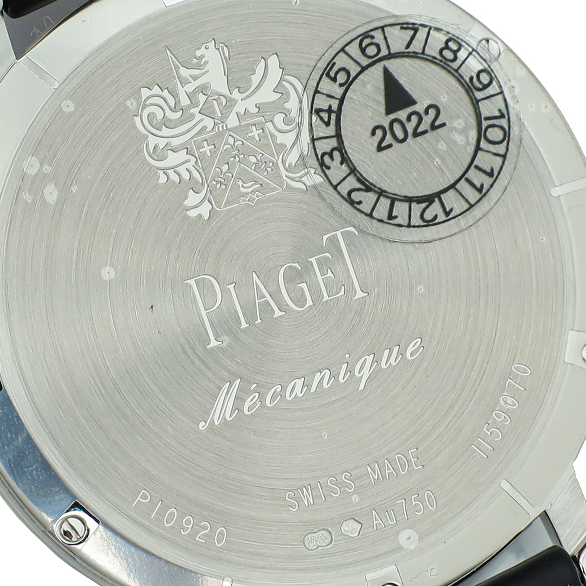 Piaget 18K White Gold Diamonds Altiplano Ultimate 38mm Watch