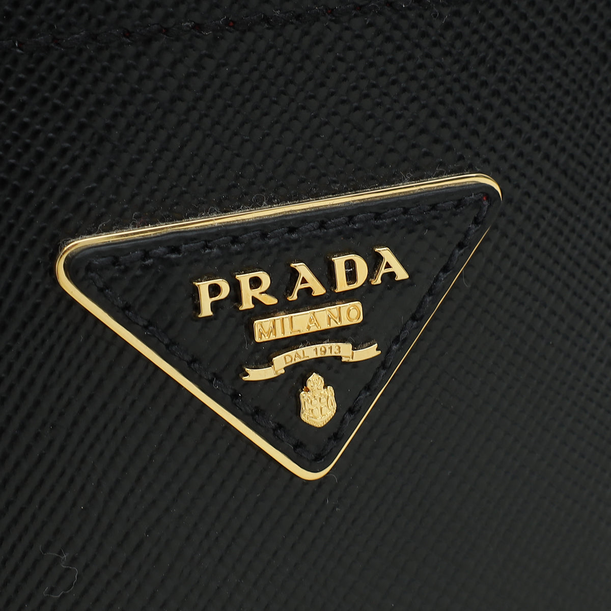 Prada Black Panier Small Tote Bag