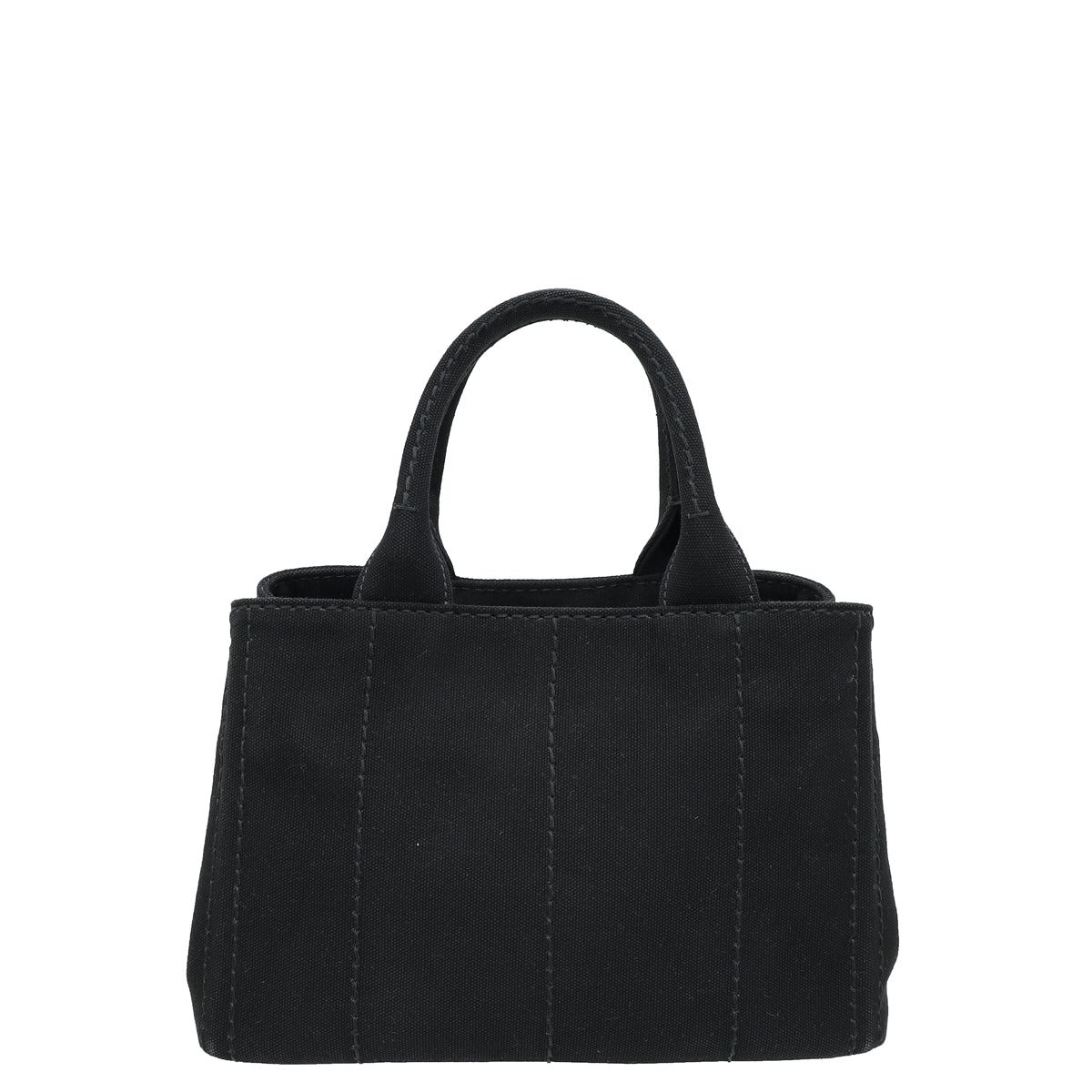 Prada Bicolor Canapa Logo Tote Bag-Prada-THE CLOSET