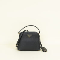 Prada Black Cuir Matinée Bag