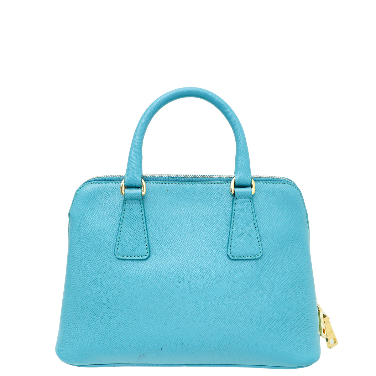 Prada Turquoise Lux Promenade Small Bag-Prada-THE CLOSET