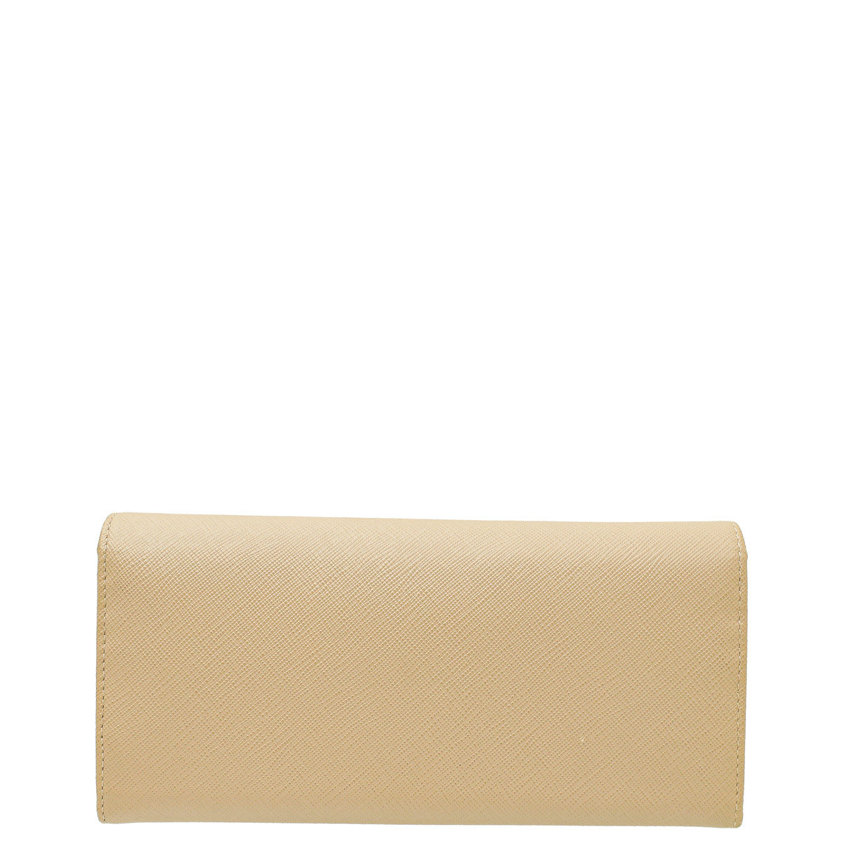 Prada Beige Logo Lux Wallet On Chain-Prada-THE CLOSET