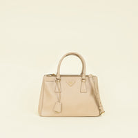 Prada Beige Galleria Medium Tote Bag