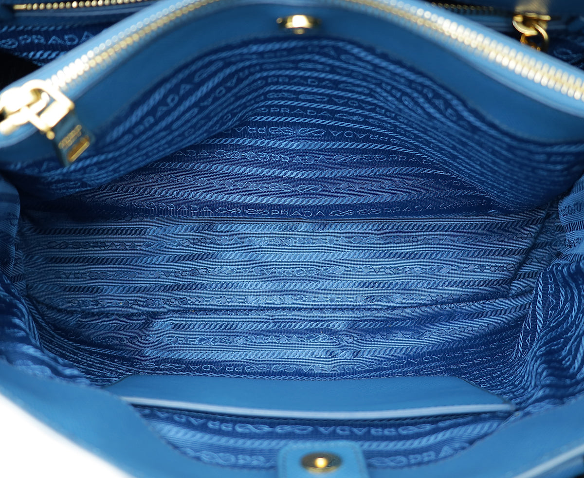 Prada Cobalto Lux Small Tote Bag