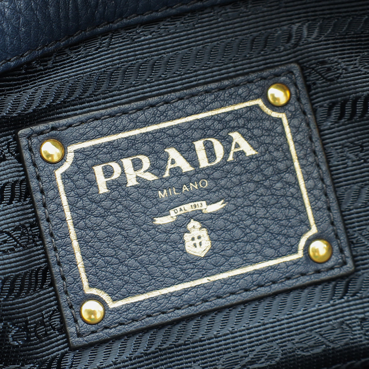 Prada Baltico Vitello Phenix Convertible Tote Bag