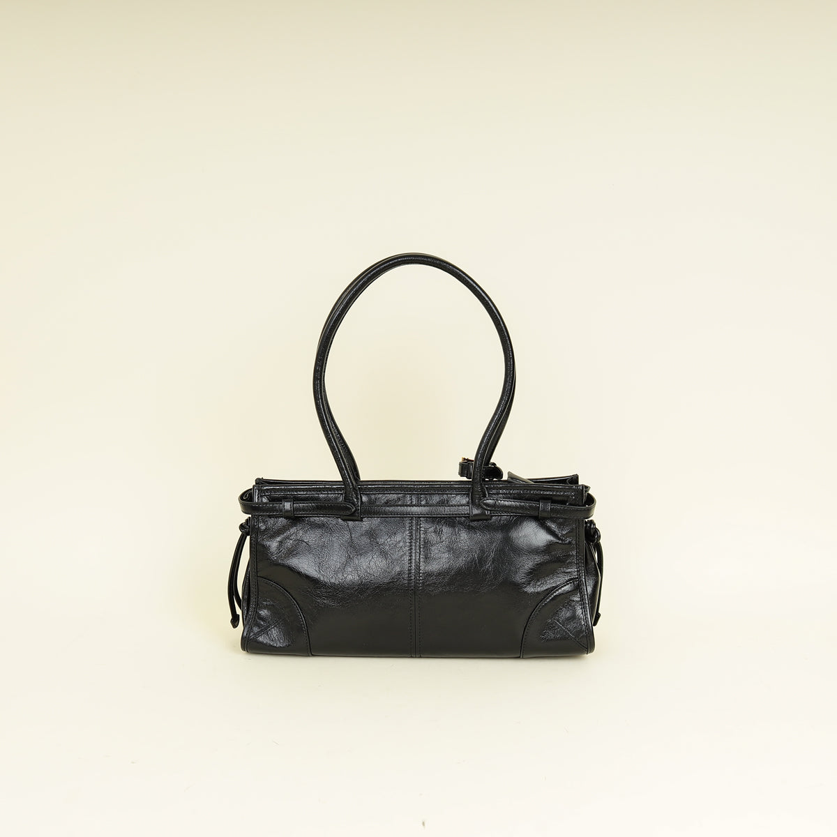 Prada Black Bonnie Medium Shoulder Bag