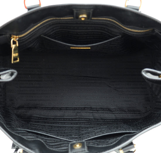 Prada Black Lux Gardener's Large Bag